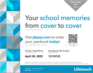 Yearbook Flyer